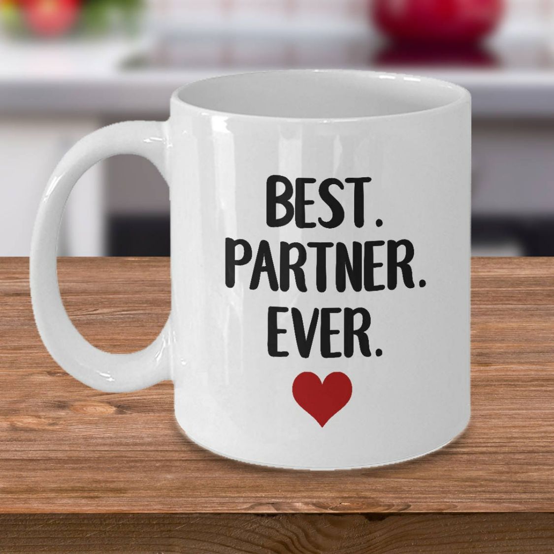 Best Partner Ever Valentine Mug