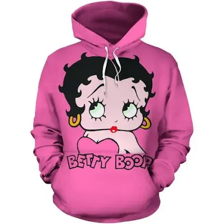 Betty Boop Classic X 3d Zip Hoodie