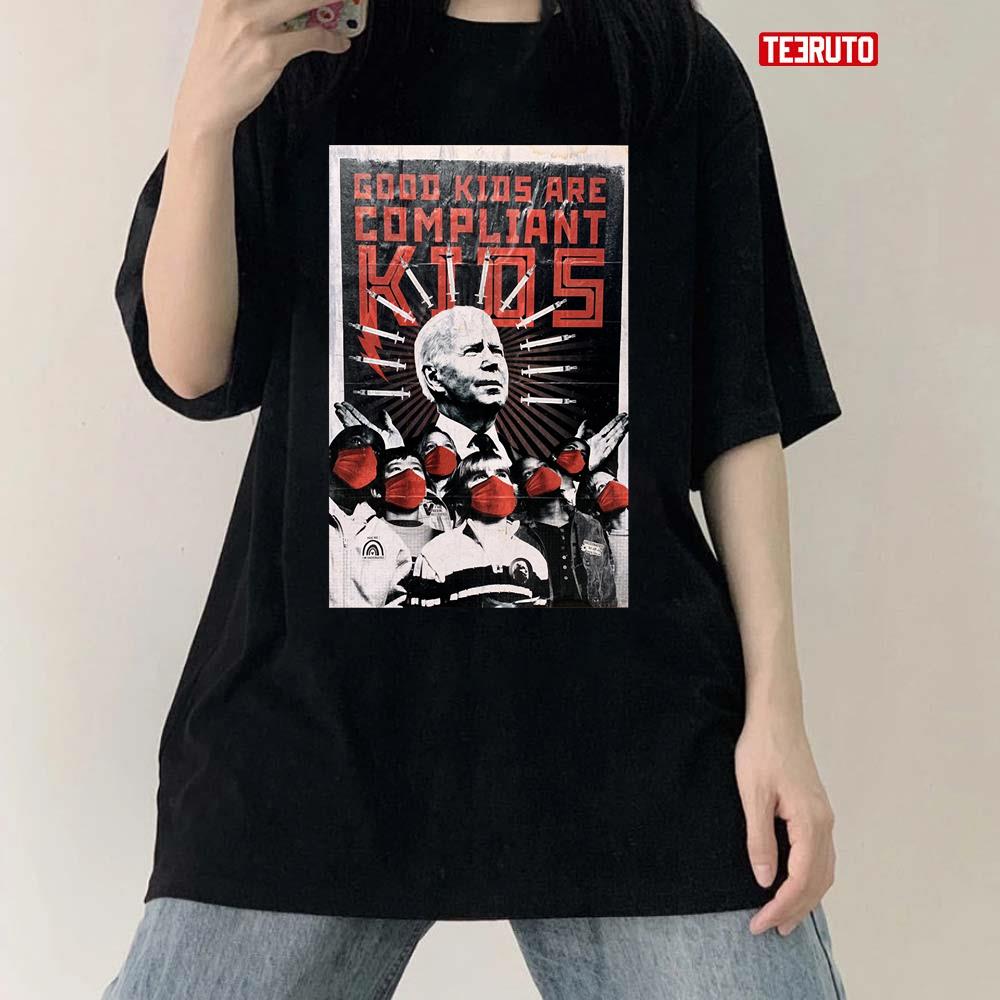 Biden Compliant Kids Dc Street Art Unisex T-Shirt