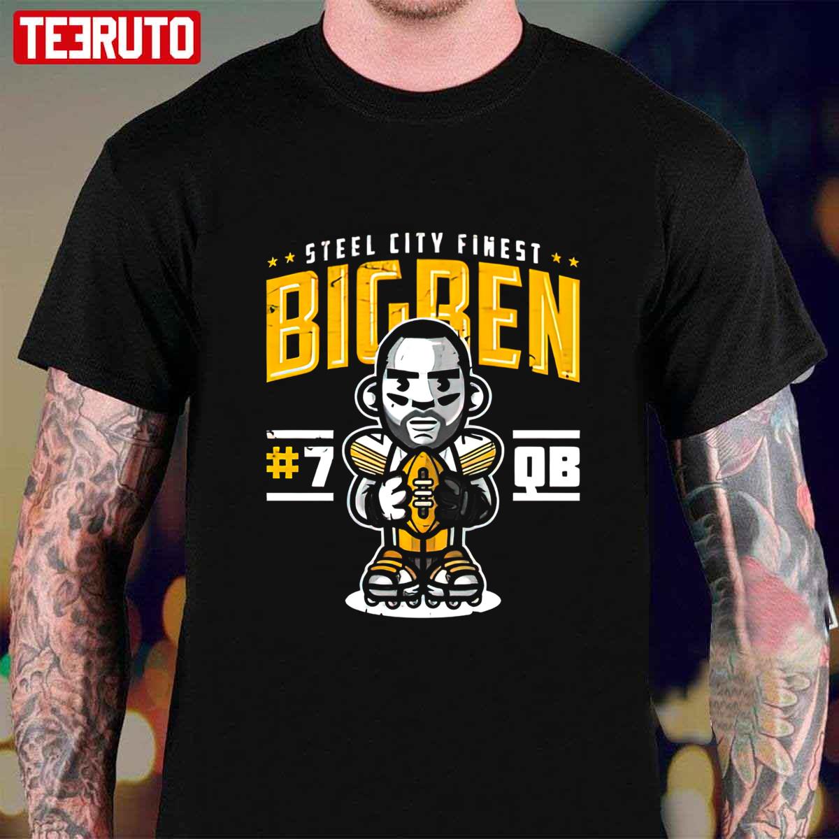 Big Ben Roethlisberger Pittsburgh Steelers Unisex T-Shirt