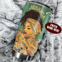 Black Girl Personalized 31 Gift For Lover Day Travel Tumbler