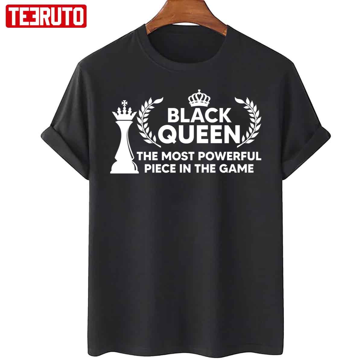 Black Queen African American Black History Month Unisex T-Shirt