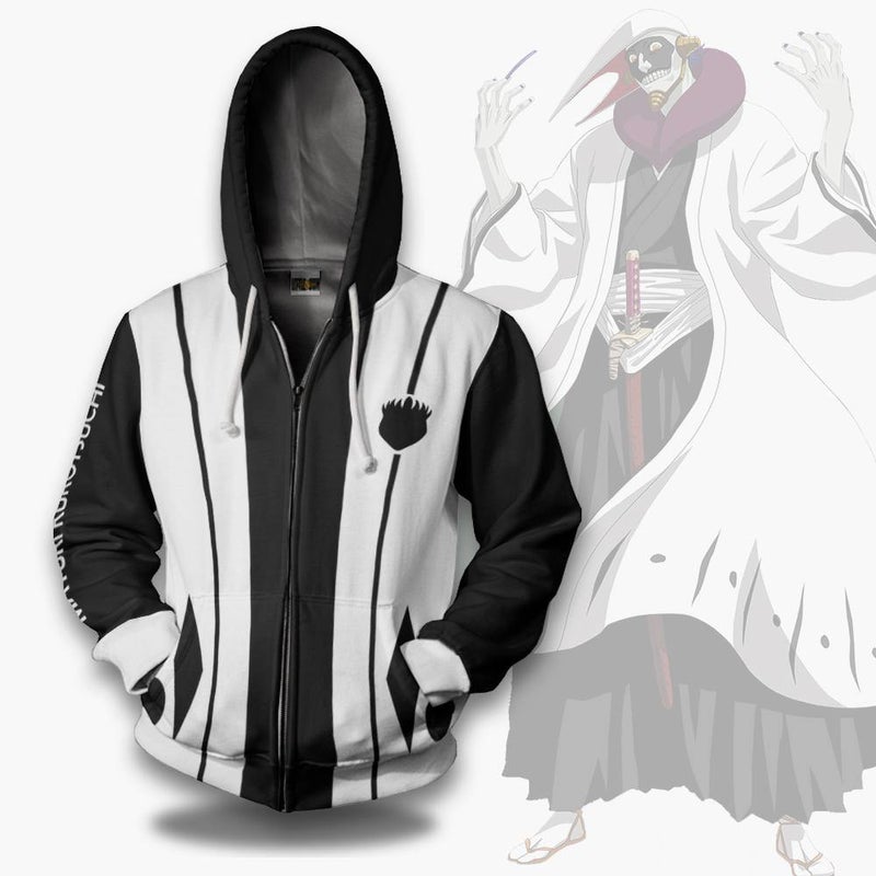 Bleach Hoodie Mayuri Kurotsuchi Twelfth Division Custom Anime Cosplay