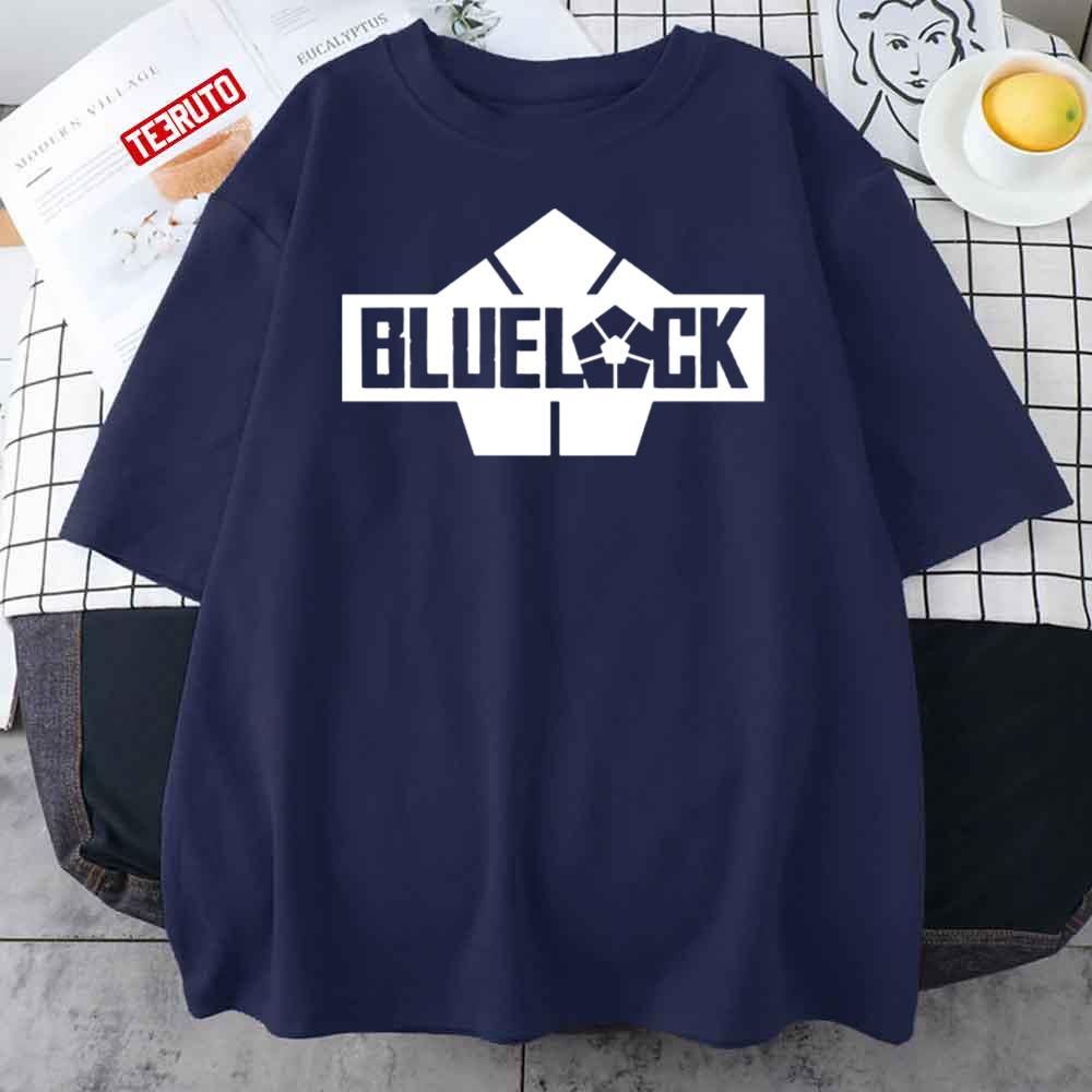Blue Lock White Logo Unisex T-Shirt