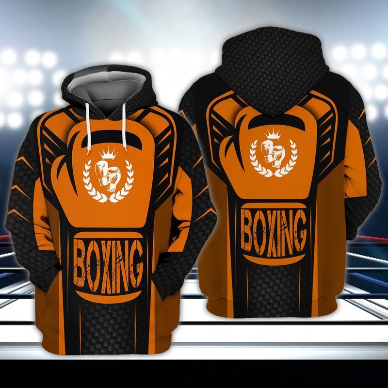 Boxing Gloves 3d Zip Hoodie