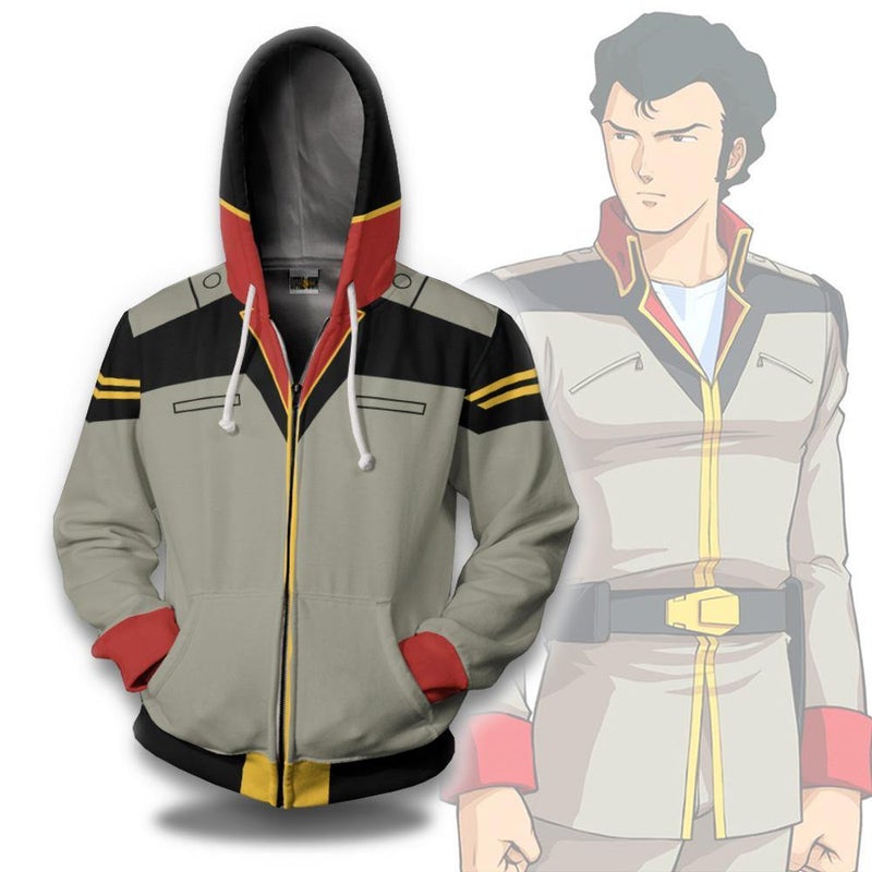 Bright Noa Cosplay Mobile Suit Gundam Hoodie Anime