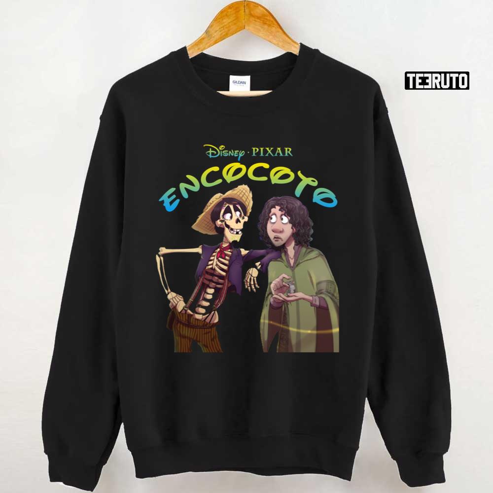 Bruno And Hector Encocoto Disney Pixar Funny Coco X Encanto Movie Unisex T-Shirt Sweatshirt