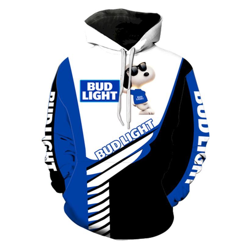 Bud Light Snoopy Cool 3d Hoodie