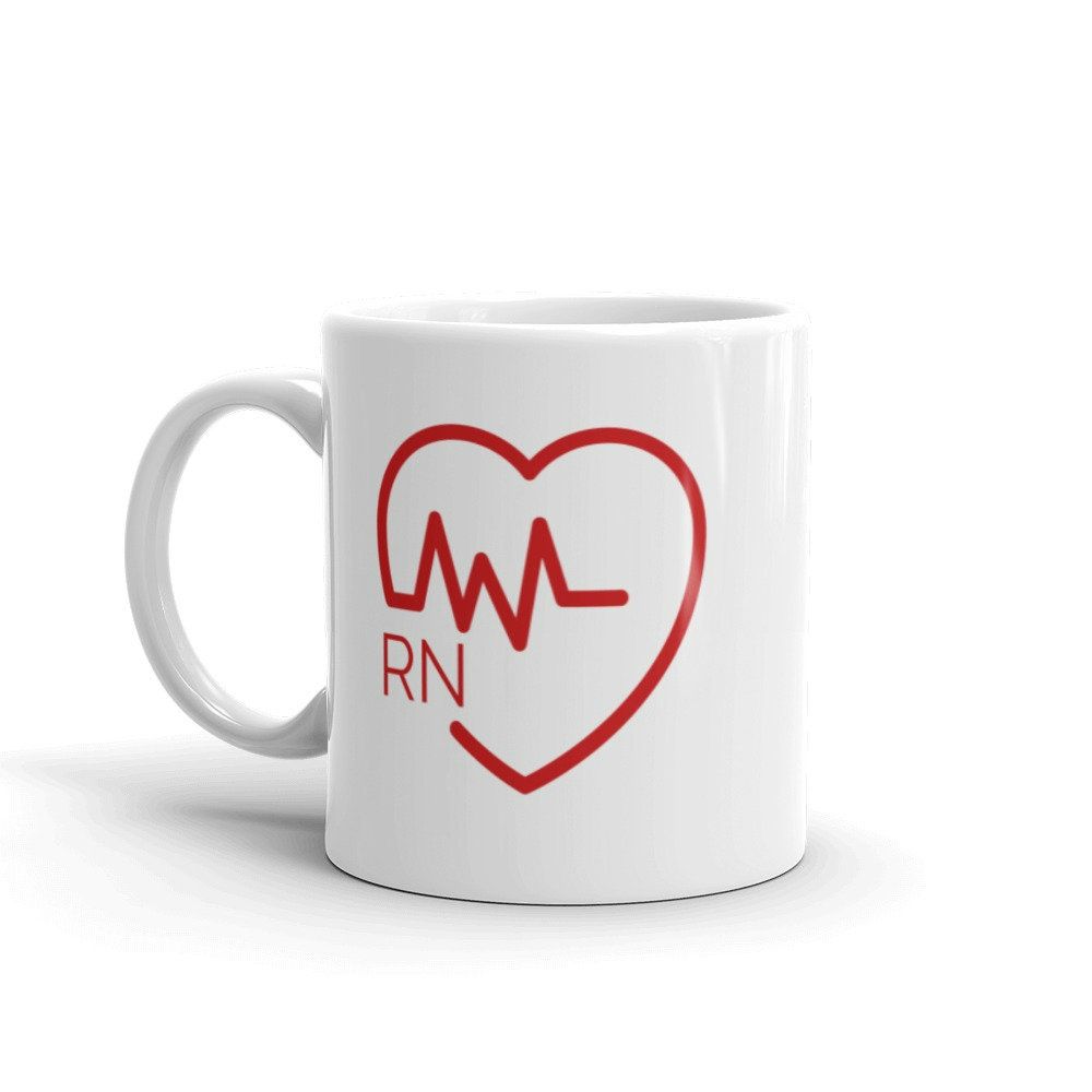 Cardiology Nurse RN Valentine Mug