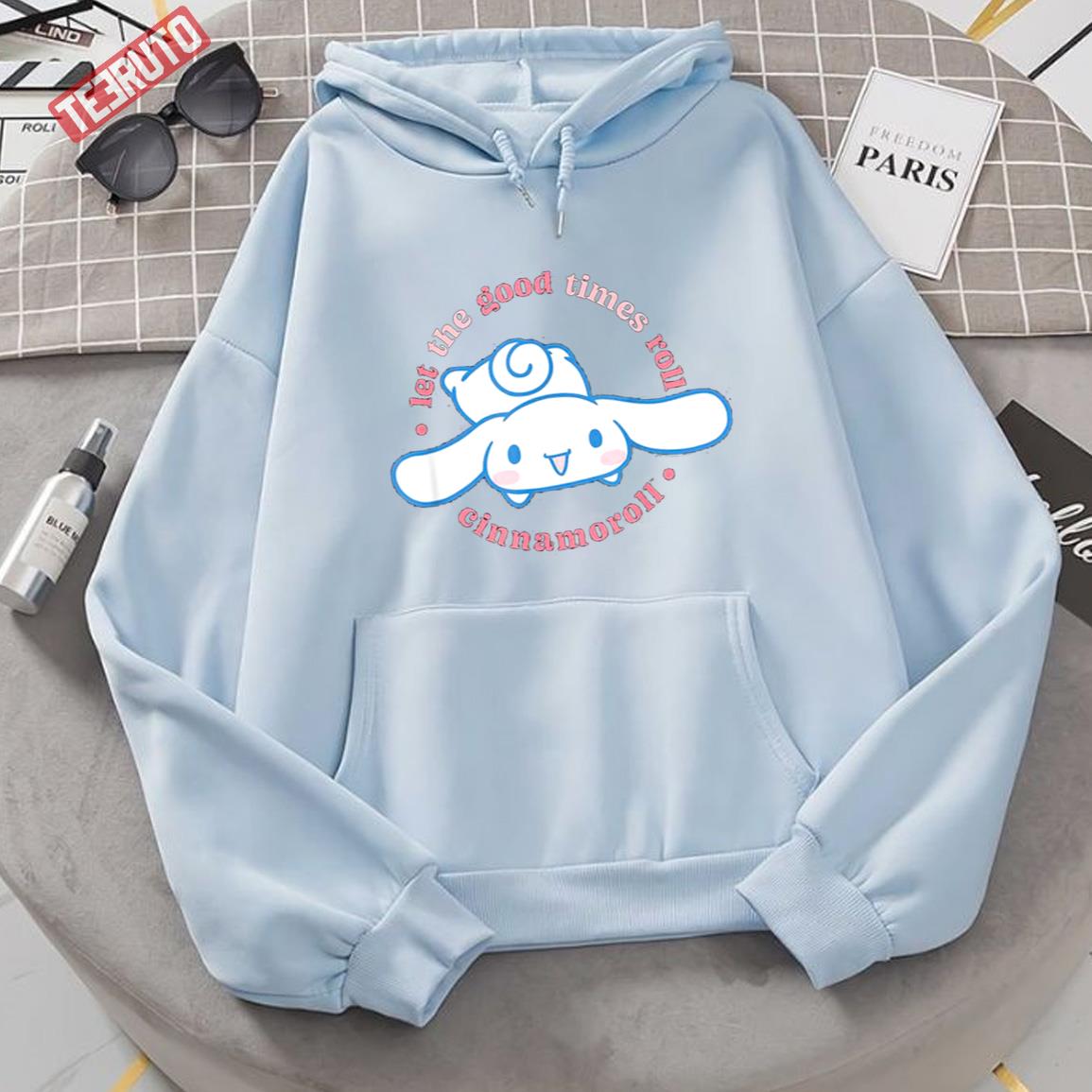 Cinnamoroll Let's The Good Times Roll Unisex Hoodie - Teeruto