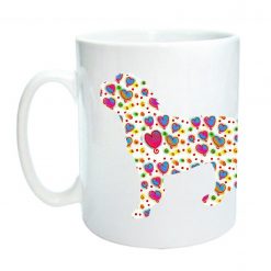 Cockapoo Design Hearts Valentine Mug