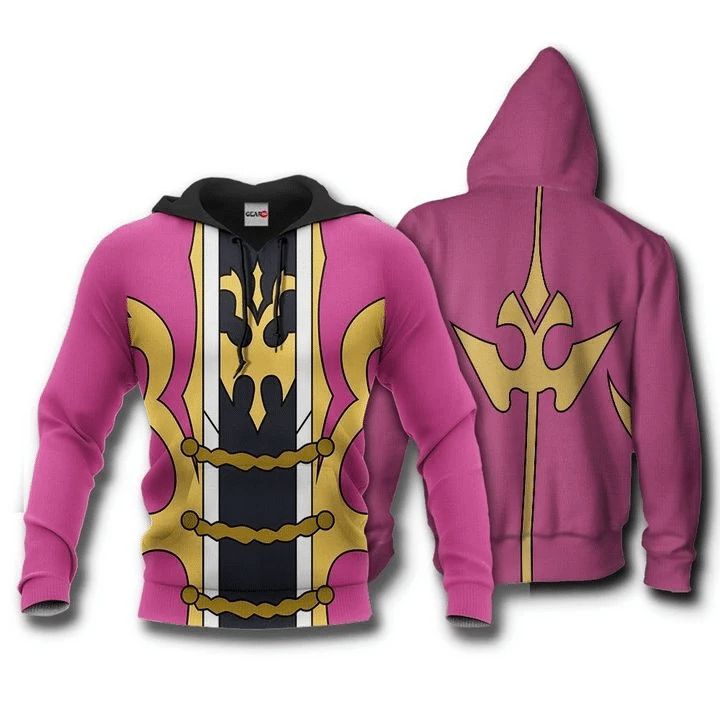 Code Geass Anya Alstreim Anime Manga 3d Zip Hoodie