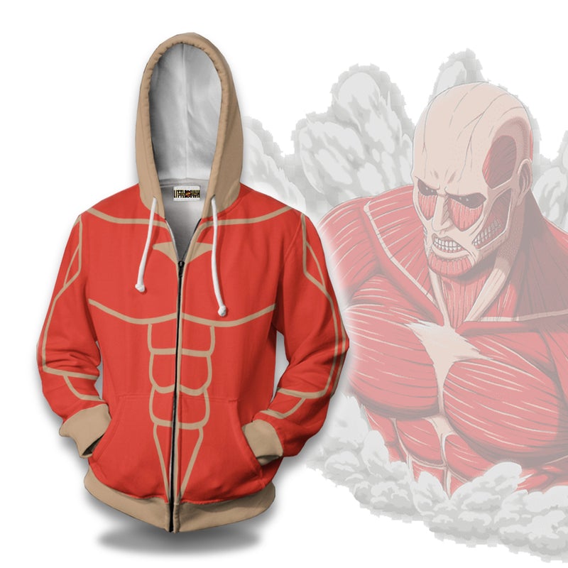 Colossal Titan Hoodie Attack On Titan Anime Casual Cosplay