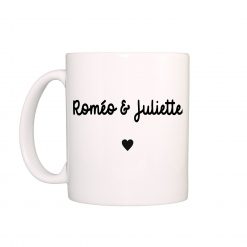 Custom Roméo And Juliette Valentines day Mug