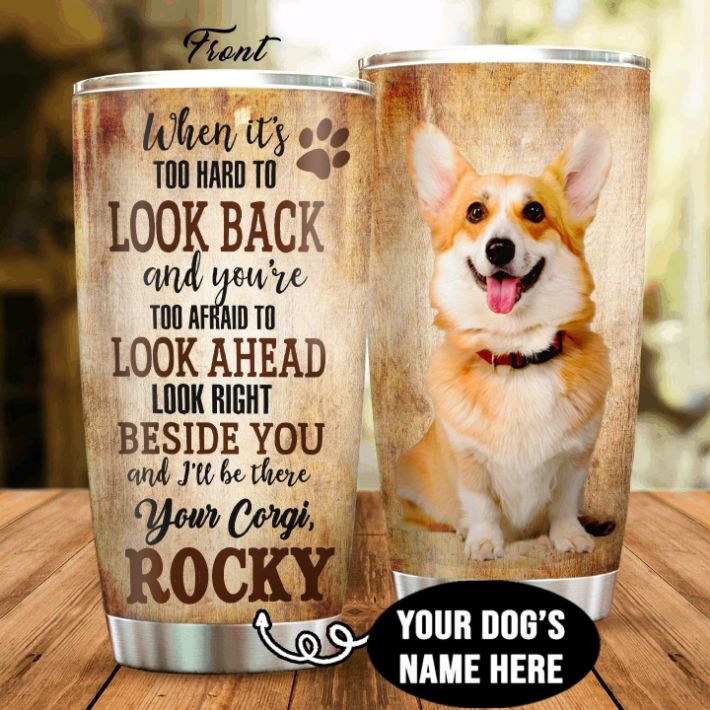 Cute Corgi Personalized Gift For Lover Day Travel Tumbler