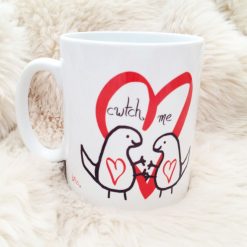 Cute Cwtch Me Valentine Mug