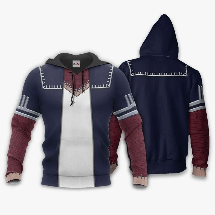 Dabi Anime Manga My Hero Academia 3d Zip Hoodie