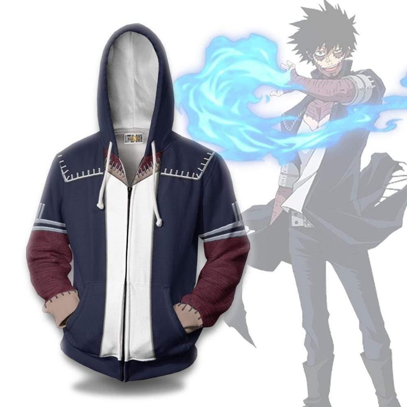 Dabi Cosplay My Hero Academia Hoodie MHA Clothes Anime