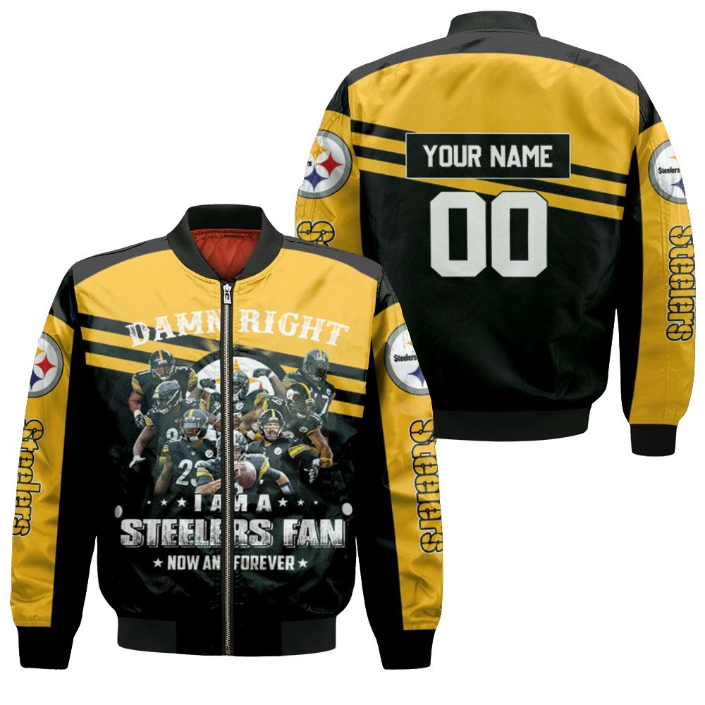 Pittsburgh Steelers For Fans Bomber Jacket - Teeruto