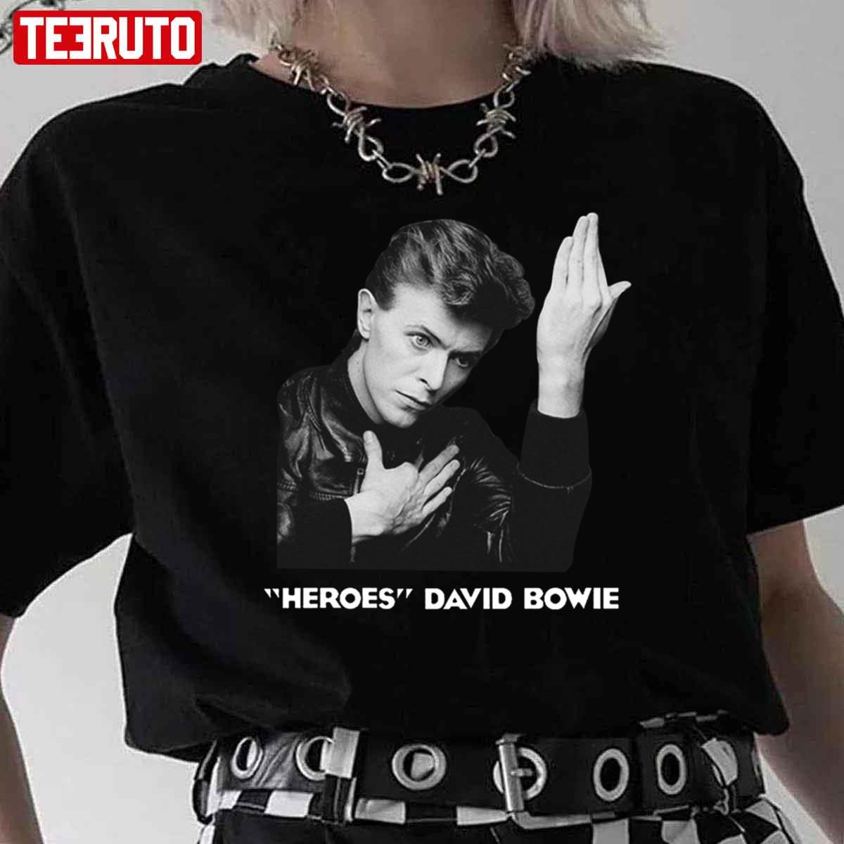 David Bowie Heroes Unisex T-Shirt