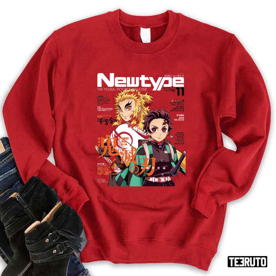 Demon Slayer Magazine Cover Anime Japanese Unisex Sweatshirt