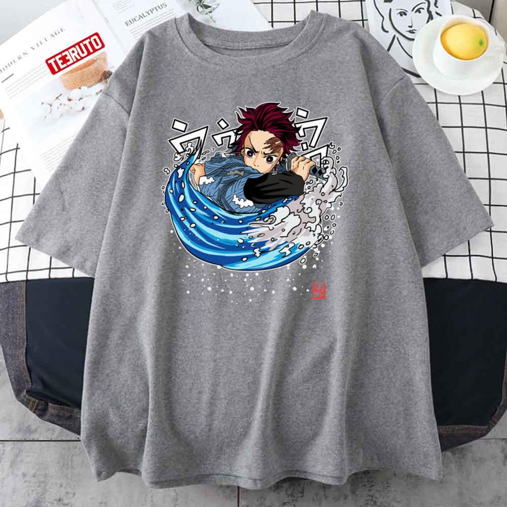 Demon Slayer Tanjiro Water Form Perfect Unisex T-Shirt