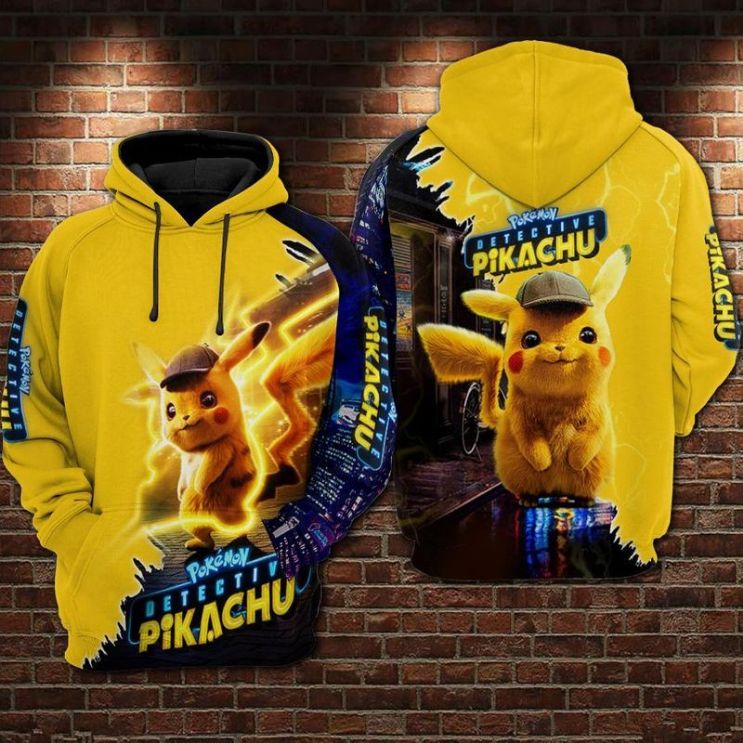 Pikachu Pokemon Hoodie - 