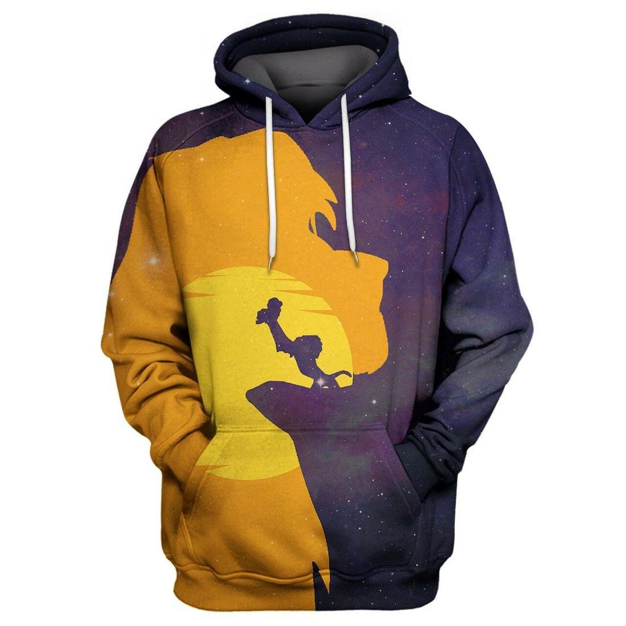 Disney Lion King 3d Zip Hoodie