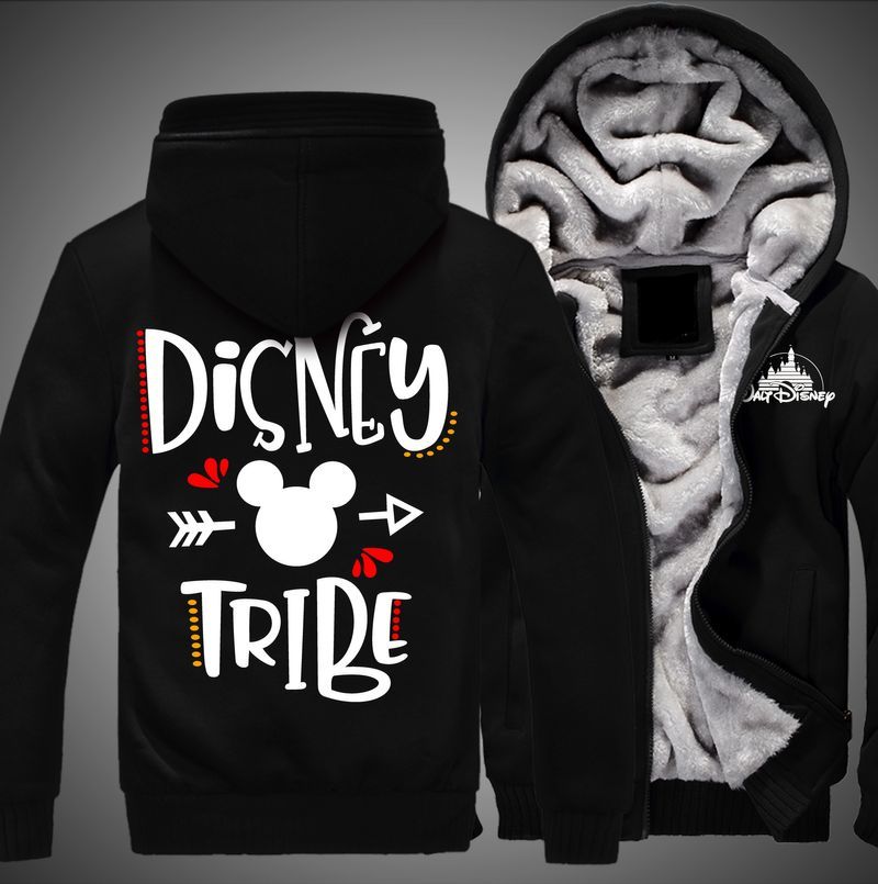 Disney Tribe Over Print 3d Fleece Zip Hoodie