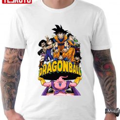 Dragon Ball Z Friends Manga Anime Art Unisex T-Shirt