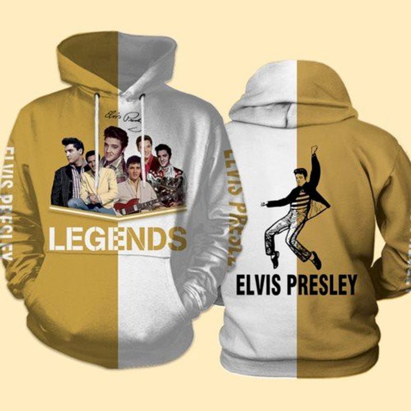 Elvis Presley Legends 3d Hoodie