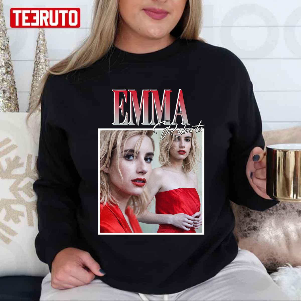 Emma Roberts Vintage Bootleg Unisex Sweatshirt