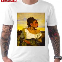 Euge`ne Delacroix The Orphan Girl At The Cemetary 1823 1824 Unisex T-Shirt