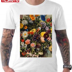 Eugène Delacroix Flowers Art Unisex T-Shirt