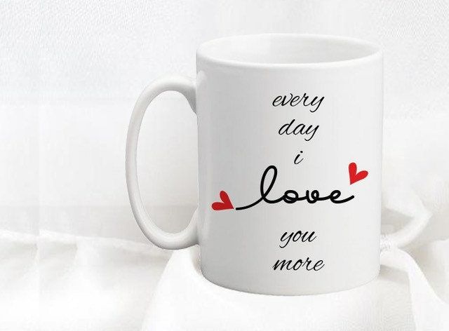 Love You More Coffee Cups