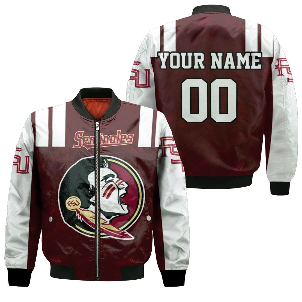 Florida State Seminoles Ncaa For Seminoles Lover 3d Personalized Bomber Jacket