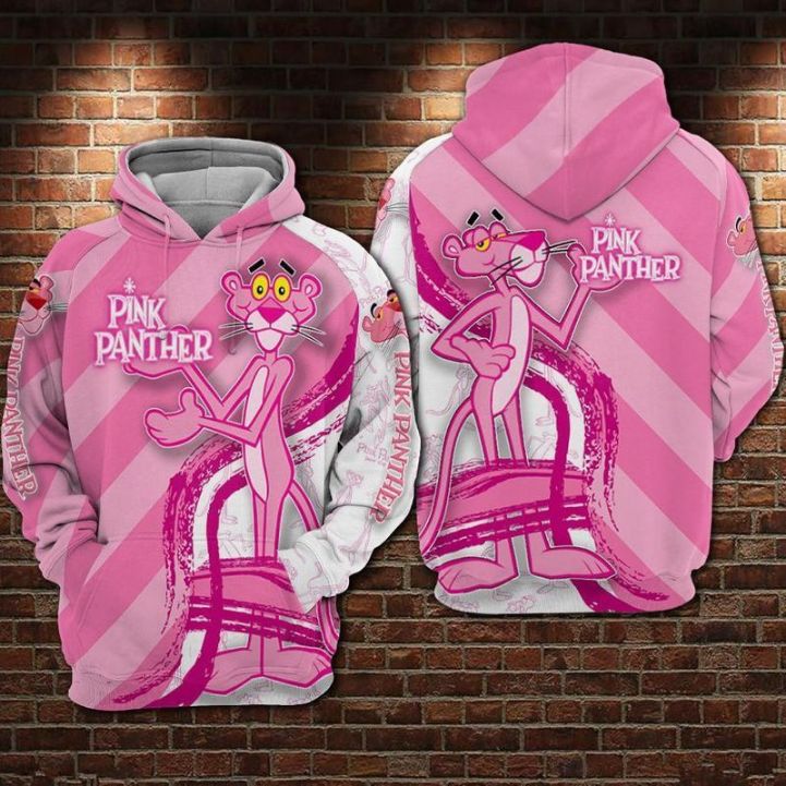 For Pink Panther Lovers Gift For Fan 3d Hoodie