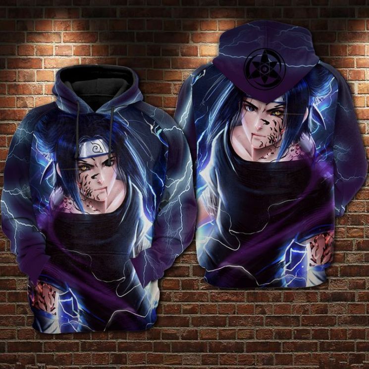 For Sasuke Lovers 3d Hoodie
