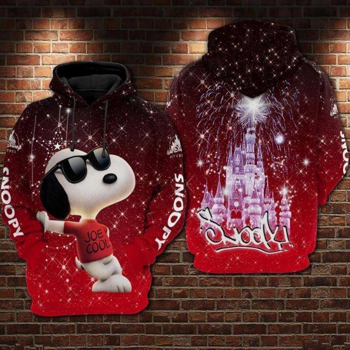 For Snoopy Lovers Twinkle Pattern 3d Hoodie