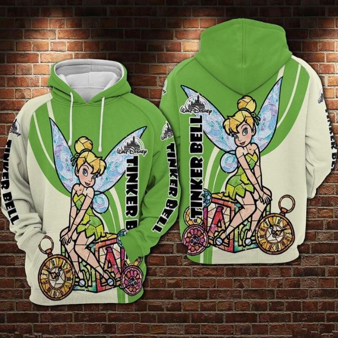 For Tinker Bell Lovers Watches And Gift Boxes 3d Hoodie