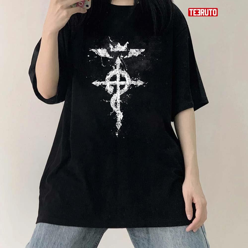 Fusion Fullmetal Alchemist Symbol Anime Japanese Unisex T-Shirt