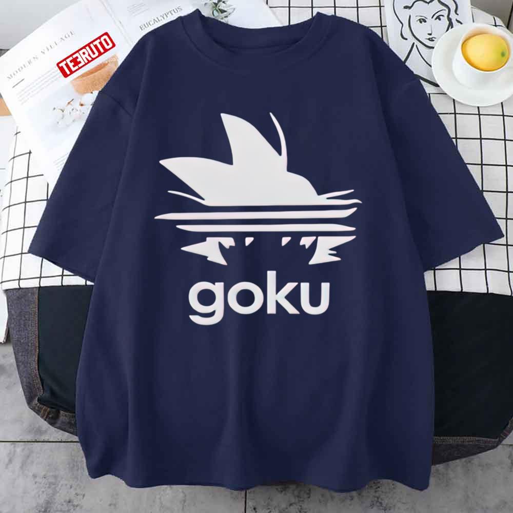 Goku Adidas Parody Anime Son Goku Dragon Ball Logo Unisex T-Shirt