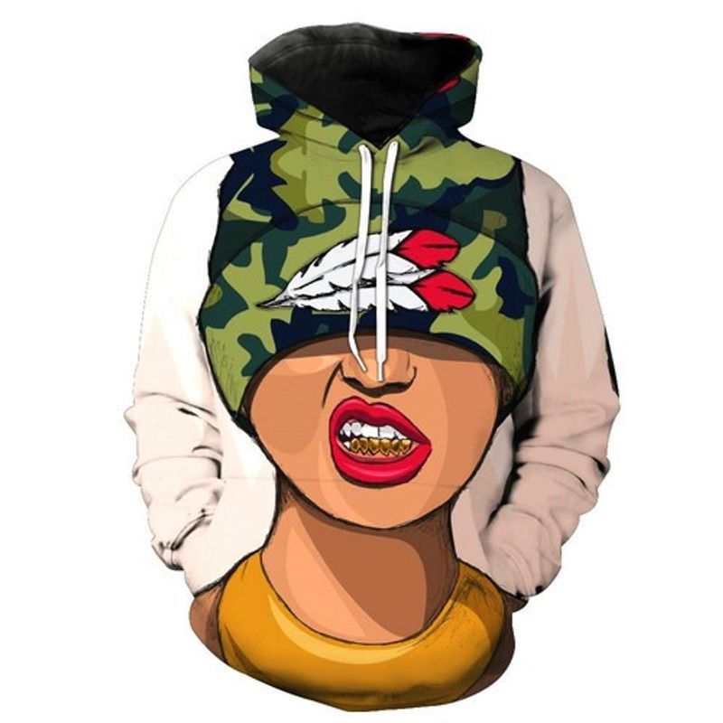Gold Grill Gutta Chick 3d Full Printing Hoodie