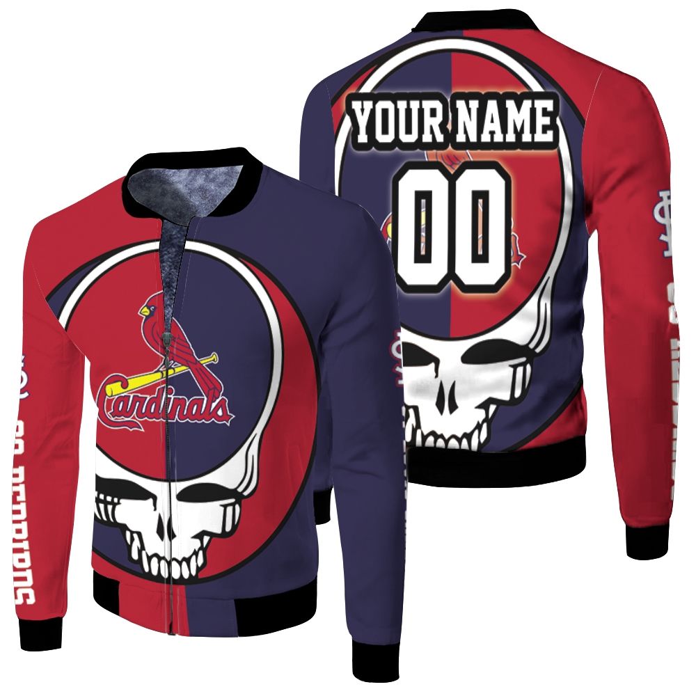 Grateful Dead Saint Louis Cardinals 3d Jersey Bomber Jacket – Teepital –  Everyday New Aesthetic Designs