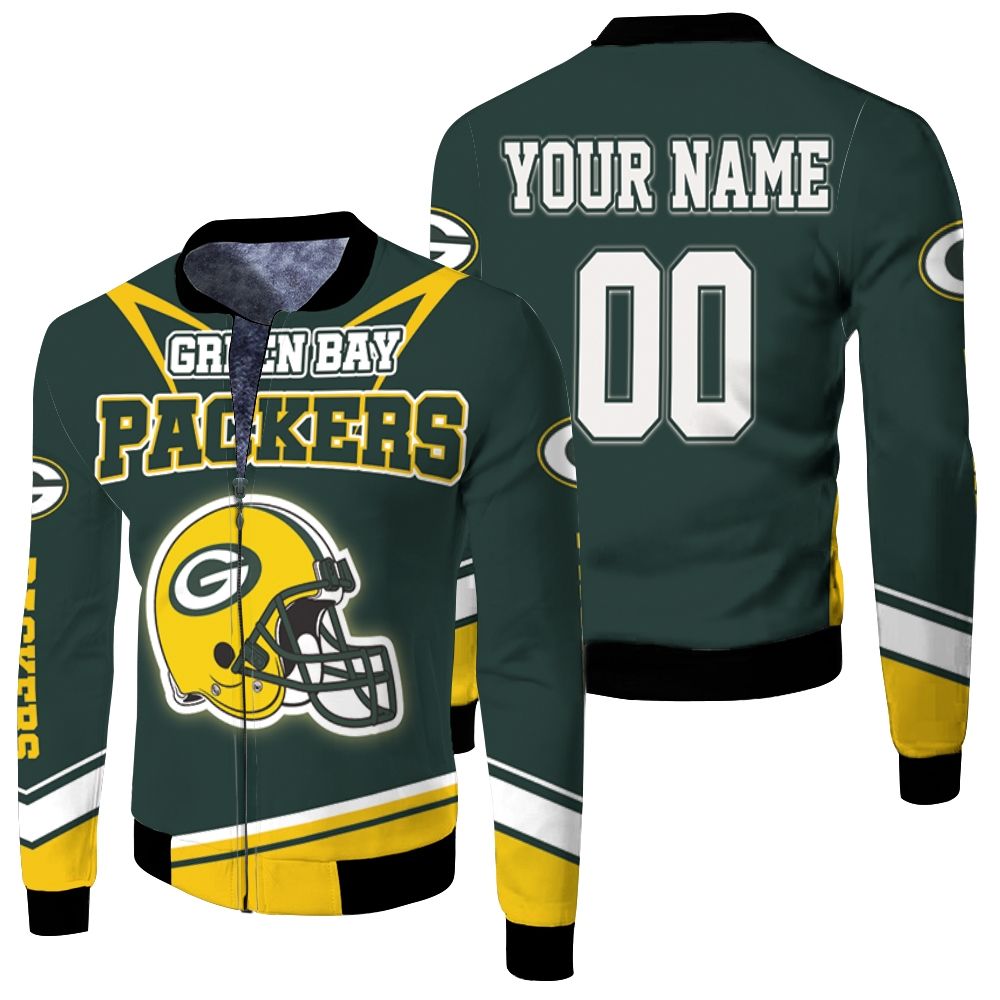 Green Bay Packers Legend Nfl 2020 Championship Best Team Of All Time Personalized Fleece Bomber Jacket