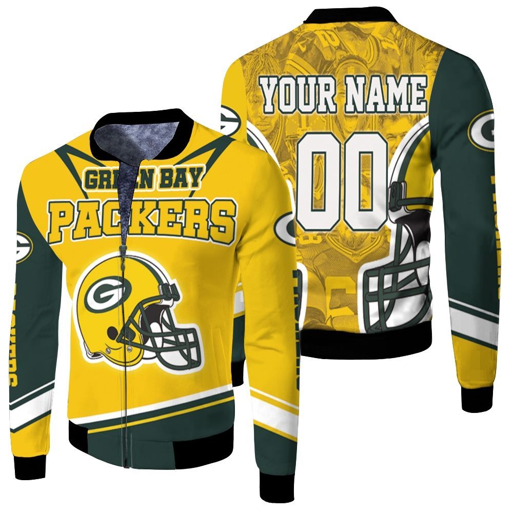 Green Bay Packers Nfc Noth Division Champions Legend Players Bomber Jacket  - Teeruto