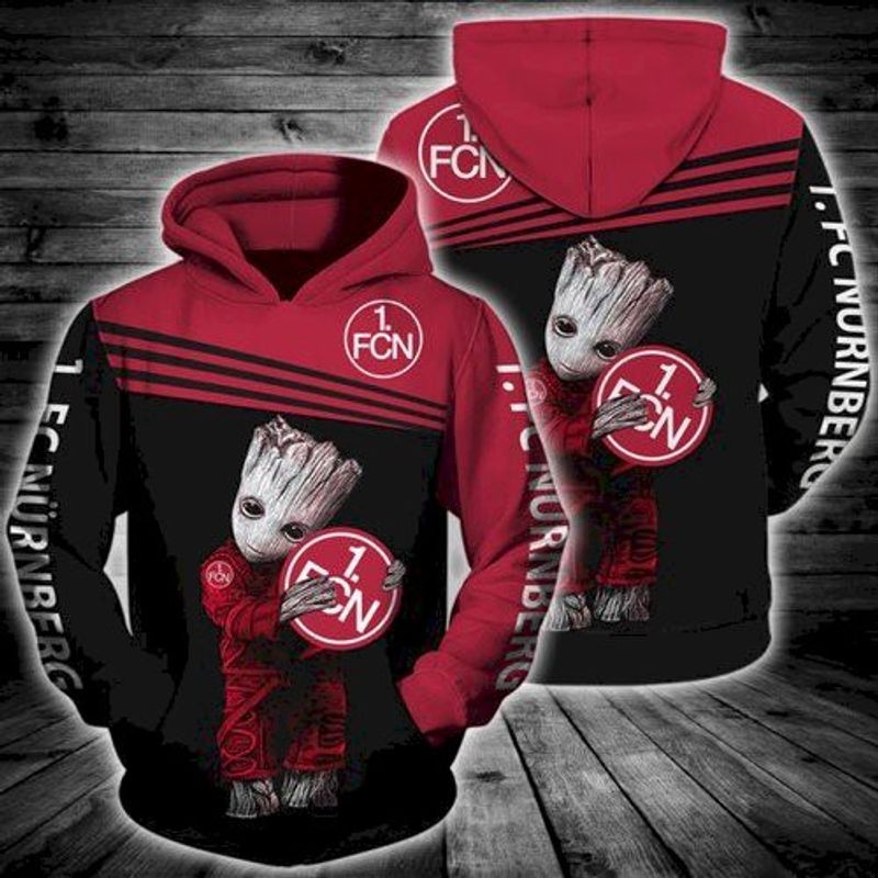 Groot Star Wars Hold 1 Fc Nurnberg 3d Hoodie