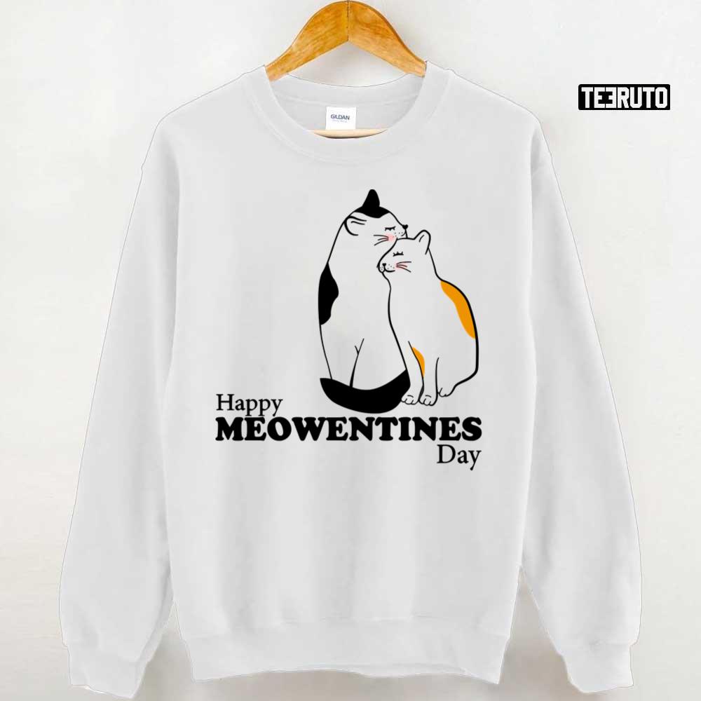 Happy Meowentines Day Unisex Sweatshirt