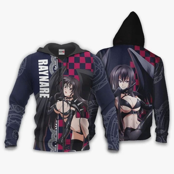 High School Dxd Raynare Anime Manga 3d T Shirt Bomber Hoodie