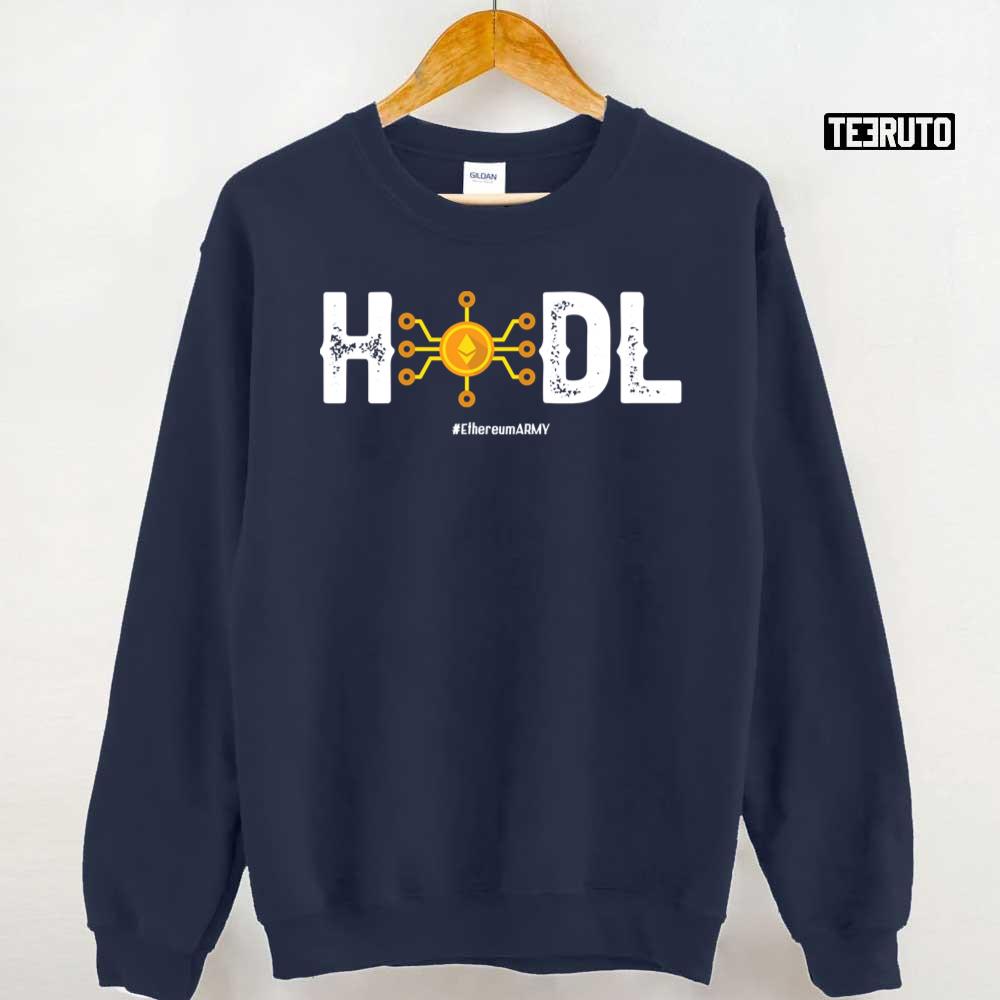 Hodl Ethereum Army Crypto Unisex Sweatshirt